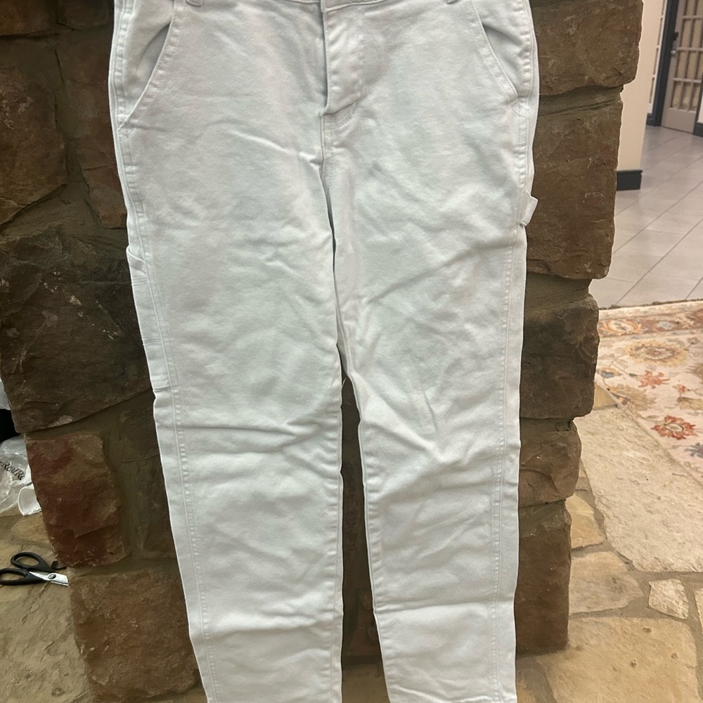 Jeans Blue Topic White Denim Jeans S 😁 Great jeans!!